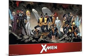 Marvel Comics - The X-Men - Team-Trends International-Mounted Poster