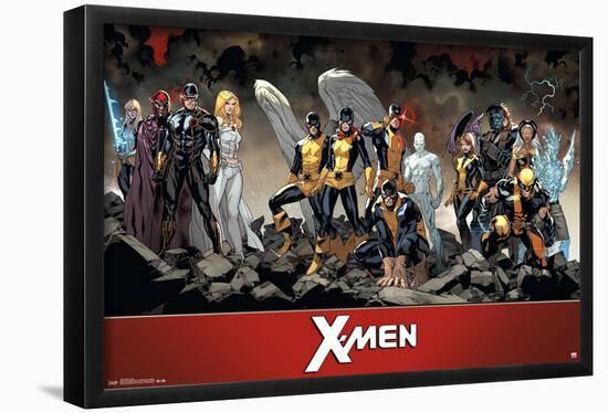 Marvel Comics - The X-Men - Team-Trends International-Framed Poster