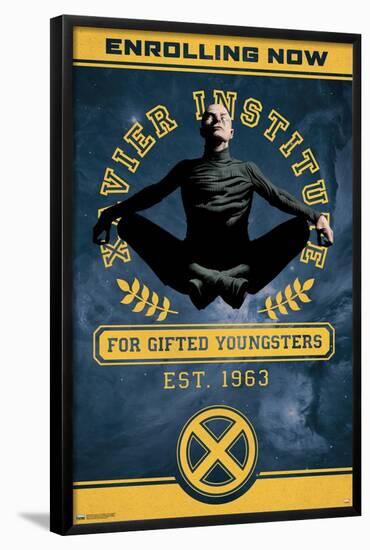 Marvel Comics The X-Men - Xavier Institute-Trends International-Framed Poster