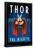 Marvel Comics - Thor - Art Deco-Trends International-Framed Poster