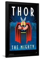 Marvel Comics - Thor - Art Deco-Trends International-Framed Poster