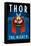 Marvel Comics - Thor - Art Deco-Trends International-Framed Stretched Canvas