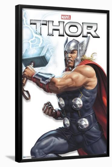 Marvel Comics - Thor Feature Series-Trends International-Framed Poster