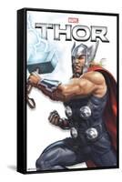 Marvel Comics - Thor Feature Series-Trends International-Framed Stretched Canvas