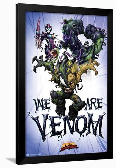 Marvel Comics TV - Spider- Man: Maximum Venom - We Are Venom-Trends International-Framed Poster