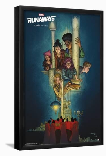 Marvel Comics TV - The Runaways - Comic One Sheet-Trends International-Framed Poster