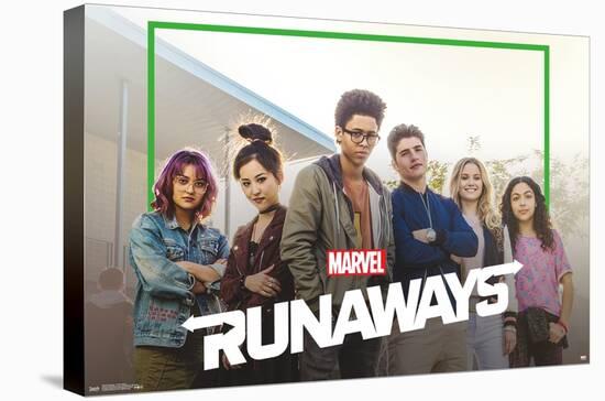 Marvel Comics TV - The Runaways - TV One Sheet-Trends International-Stretched Canvas