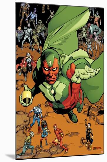 Marvel Comics - Vision - All-New, All-Different Avengers #12-Trends International-Mounted Poster