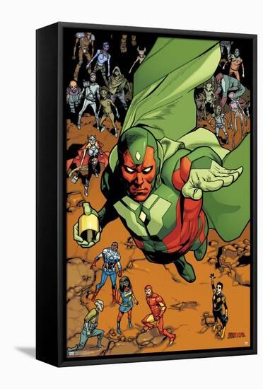 Marvel Comics - Vision - All-New, All-Different Avengers #12-Trends International-Framed Stretched Canvas