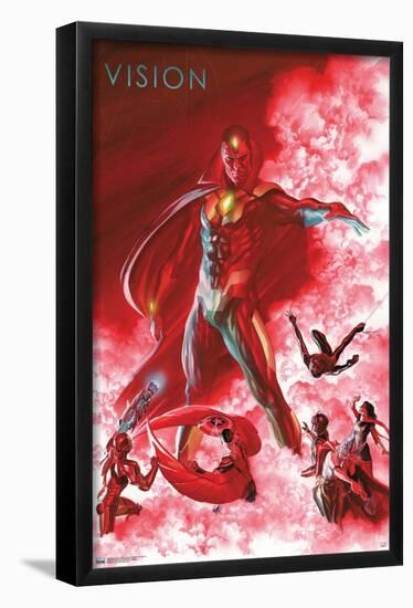 Marvel Comics - Vision - All-New, All-Different Avengers #6-Trends International-Framed Poster