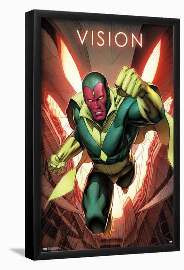 Marvel Comics - Vision - Vision #8-Trends International-Framed Poster