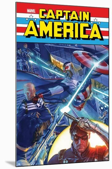 Marvel Comics - Winter Soldier - Captain America: Sam Wilson #7-Trends International-Mounted Poster