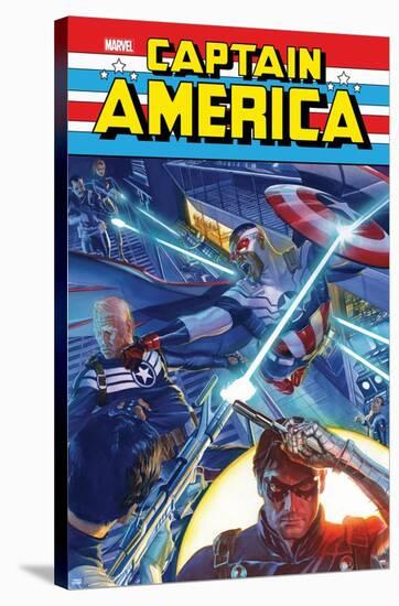 Marvel Comics - Winter Soldier - Captain America: Sam Wilson #7-Trends International-Stretched Canvas
