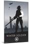 Marvel Comics - Winter Soldier - Minimalist-Trends International-Mounted Poster