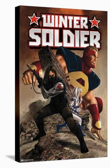 Marvel Comics - Winter Soldier - Thunderbolts #2-Trends International-Stretched Canvas