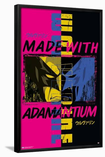 Marvel Comics - Wolverine - Made With Adamantium-Trends International-Framed Poster