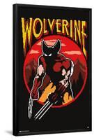 Marvel Comics - Wolverine - Retro Gaming-Trends International-Framed Poster