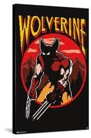 Marvel Comics - Wolverine - Retro Gaming-Trends International-Stretched Canvas