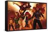 Marvel Comics X-Men - Jean  X-Men Evolutions #1-Trends International-Framed Stretched Canvas