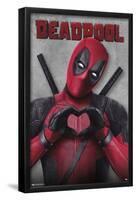 Marvel Deadpool Legacy - Heart-Trends International-Framed Poster