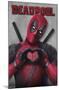 Marvel Deadpool Legacy - Heart-Trends International-Mounted Poster