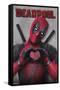 Marvel Deadpool Legacy - Heart-Trends International-Framed Stretched Canvas