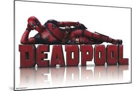 Marvel Deadpool Legacy - Lying Down-Trends International-Mounted Poster