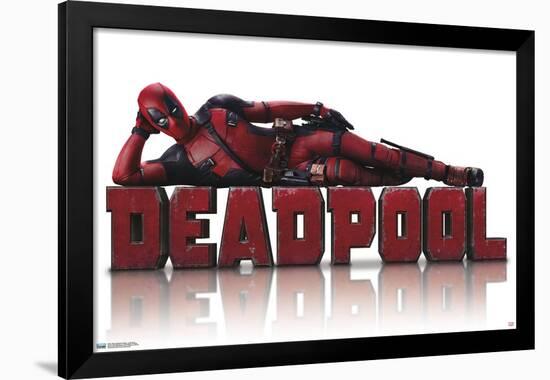 Marvel Deadpool Legacy - Lying Down-Trends International-Framed Poster