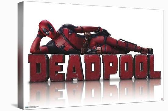 Marvel Deadpool Legacy - Lying Down-Trends International-Stretched Canvas