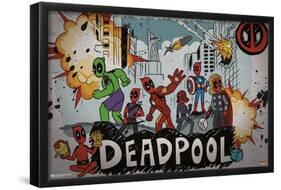 Marvel Deadpool & Wolverine - Avengers-Trends International-Framed Poster