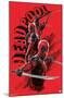 Marvel Deadpool & Wolverine - Deadpool Poses-Trends International-Mounted Poster