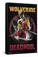 Marvel Deadpool & Wolverine - Duo-Trends International-Framed Stretched Canvas