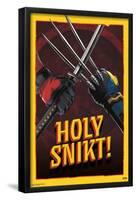 Marvel Deadpool & Wolverine - Holy Snikt!-Trends International-Framed Poster