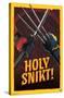 Marvel Deadpool & Wolverine - Holy Snikt!-Trends International-Stretched Canvas