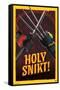 Marvel Deadpool & Wolverine - Holy Snikt!-Trends International-Framed Stretched Canvas