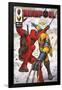 Marvel Deadpool & Wolverine - Homage Cover #1-Trends International-Framed Poster
