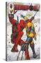 Marvel Deadpool & Wolverine - Homage Cover #1-Trends International-Stretched Canvas