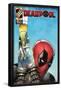 Marvel Deadpool & Wolverine - Homage Cover Deadpool Swords-Trends International-Framed Poster