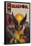 Marvel Deadpool & Wolverine - Homage Cover Wolverine Kisses-Trends International-Framed Poster