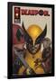 Marvel Deadpool & Wolverine - Homage Cover Wolverine Kisses-Trends International-Framed Poster