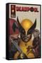 Marvel Deadpool & Wolverine - Homage Cover Wolverine Kisses-Trends International-Framed Stretched Canvas