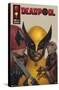 Marvel Deadpool & Wolverine - Homage Cover Wolverine Kisses-Trends International-Stretched Canvas