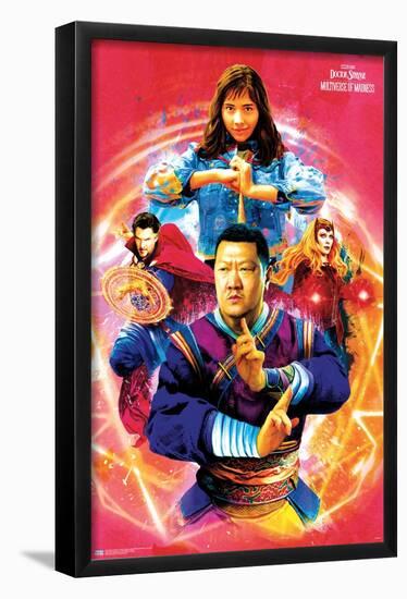 Marvel Doctor Strange in the Multiverse of Madness - Ensemble-Trends International-Framed Poster