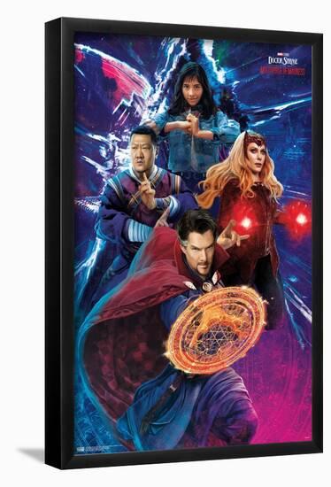 Marvel Doctor Strange in the Multiverse of Madness - Group-Trends International-Framed Poster