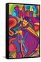 Marvel Doctor Strange in the Multiverse of Madness - Neon-Trends International-Framed Stretched Canvas