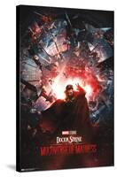 Marvel Doctor Strange in the Multiverse of Madness - Official One Sheet-Trends International-Stretched Canvas