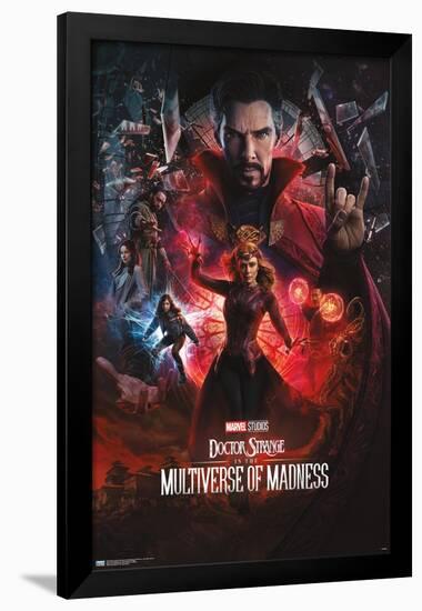 Marvel Doctor Strange in the Multiverse of Madness - One Sheet Variant-Trends International-Framed Poster