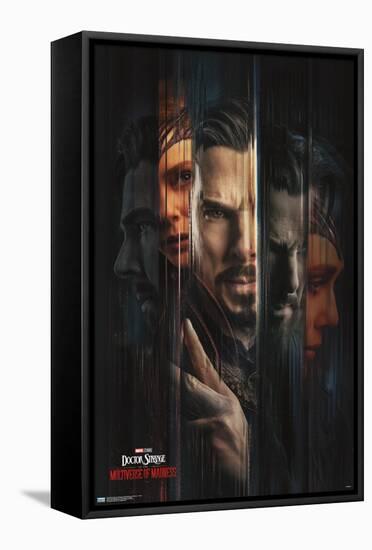 Marvel Doctor Strange in the Multiverse of Madness - Teaser One Sheet-Trends International-Framed Stretched Canvas