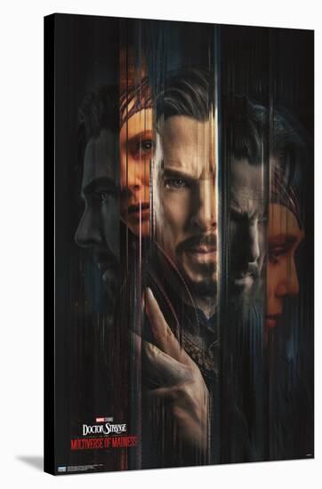 Marvel Doctor Strange in the Multiverse of Madness - Teaser One Sheet-Trends International-Stretched Canvas