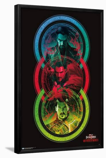 Marvel Doctor Strange in the Multiverse of Madness - Tricolor-Trends International-Framed Poster